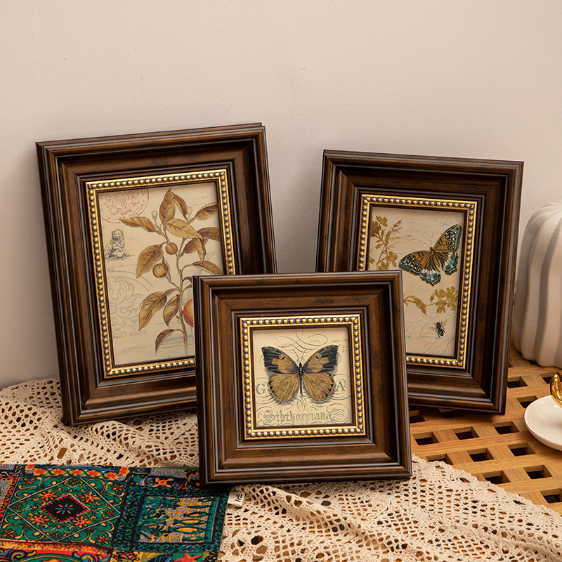 American-Style Retro European-Style Empty Photo Frame Display Stand 6inch Resin 10inch 16inch Oil Painting Wall Hanging Frame Any Size American-Style Retro European-Style Empty Photo Frame Display Stand 6inch Resin 10inch 16inch Oil Painting Wall Hanging Frame Any Size