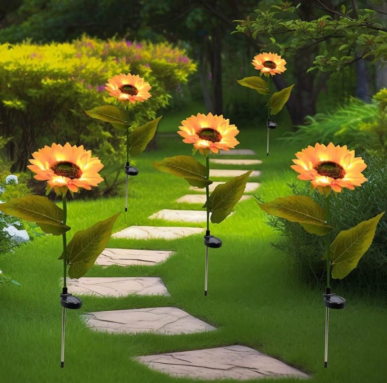 1 머리 - 해바라기 - 따뜻한 빛