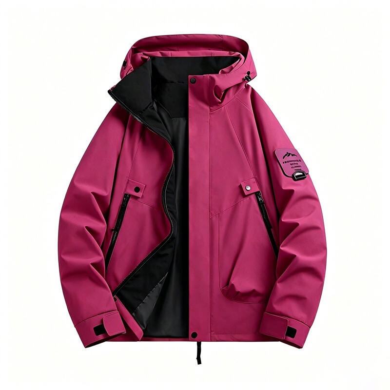 2026 Autumn New Single-Layer Outdoor Jacket for Men, Hooded, Thin, Trendy, Fashionable, Windproof and Waterproof