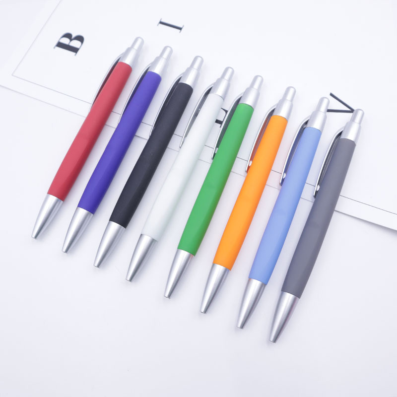 Plastic ballpoint pen for office for hotel