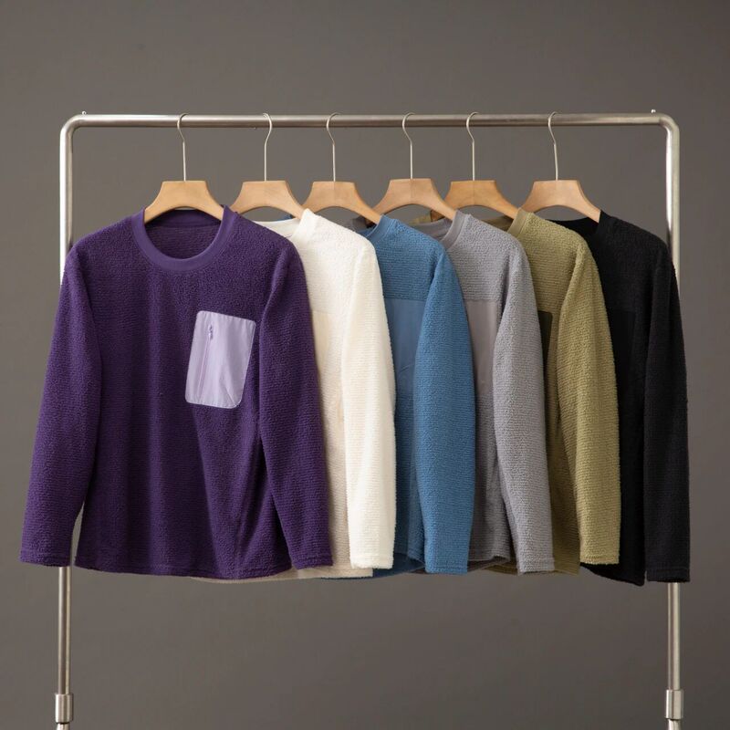 Breathable Long-Sleeved Stretchy and Soft Outdoor Sports Hiking Sweatshirt