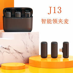 Cross-border J13 wireless lavalier microphone live recording portable small professional mini microphone factory wholesale