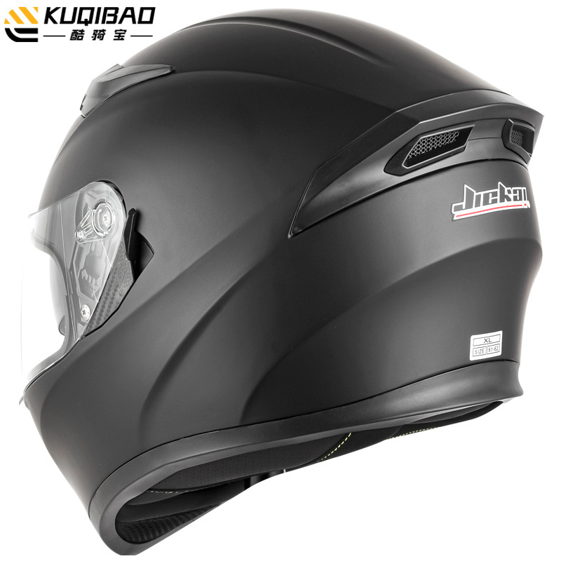 Kuxibao motocicleta Bluetooth casco de la motocicleta casco completo de doble lente eléctrica Cuatro Estaciones de Verano de Seguridad gris 3C certificación