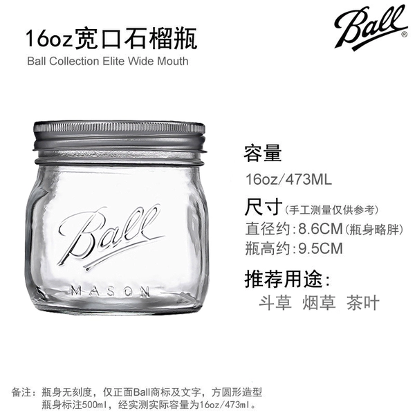 16oz wide -mouth pomegranate bottle