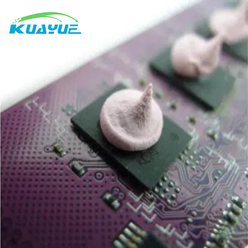 AR眼镜AI服务器芯片散热器冷却导热泥快速降温新型有机硅导热凝胶