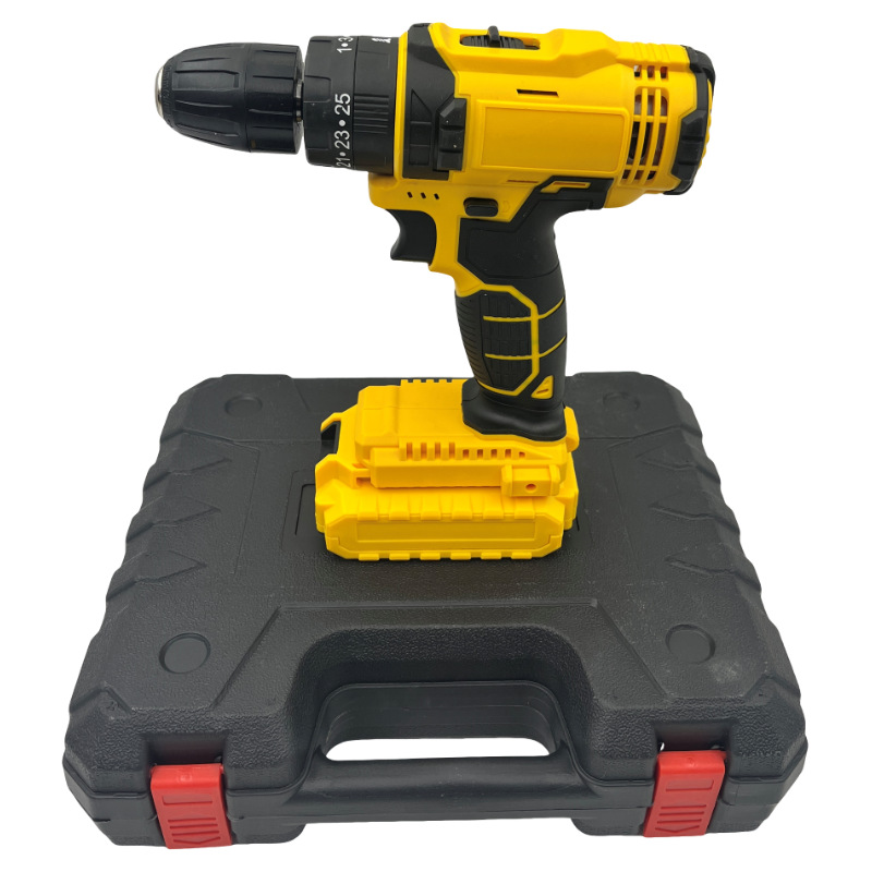 Transfronterizo Stanley litio taladro eléctrico conjunto de taladro eléctrico de litio de mano taladro de pistola de litio herramienta de taladro eléctrico