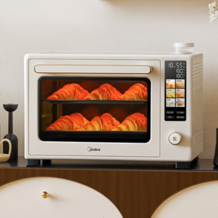 Midea Little Shell 2.0 Graphene Large Steam Baking Four-Sided Enamel Stove Oven Pt4030W Pro