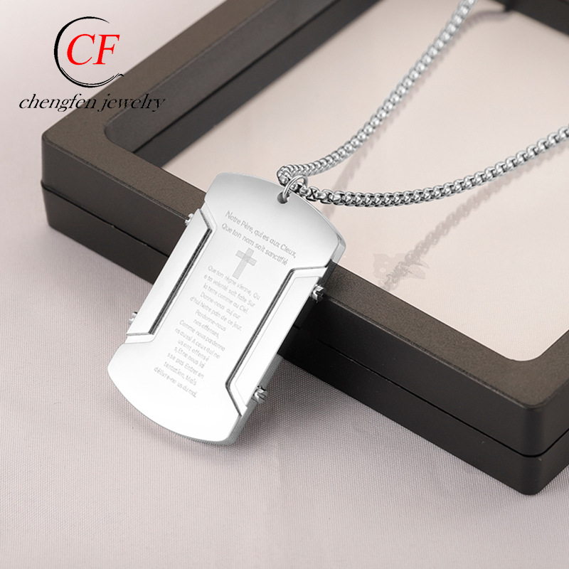 universal pendant hip-hop style stainless steel for men and women