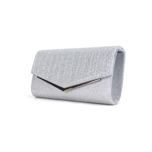 Evening banquet bag, European and American-style handbag, pleated design, formal event clutch, dressy crossbody bag, evening gown accessory