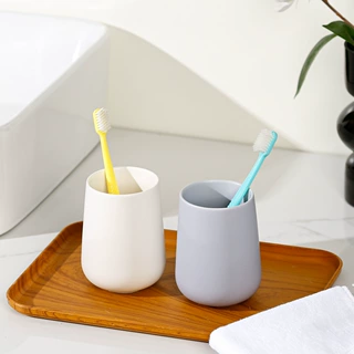 全季酒店同款5.0漱口杯陶瓷杯大容量洗漱杯家用情侣漱口杯牙刷杯