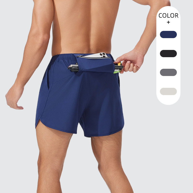 Summer Quick-drying Breathable Men's Sports Shorts Outdoor Cross-country Fitness Track and Field Training Running Cross-border Trade Shorts