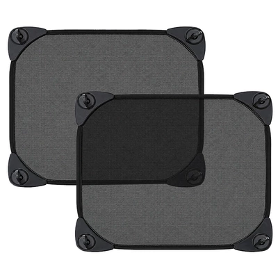 Cross-Border New Suction Cup Car Sunshade Baby Side Window Sun Protection Curtain Car-Mounted Children's Heat Insulation Sunshade in Stock (Car curtains) - 2-pack-telescopic-sunshade-3430cm-54385cm
