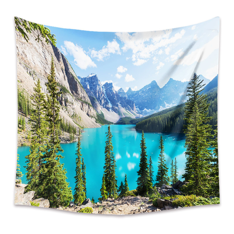 Fashion Landscape Wall Decoration Cloth Tapestry Wholesale Nihaojewelry display picture 52