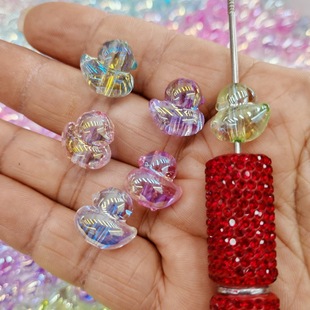 15mm��WUV͸ɫС���� DIY�ֹ�����ɢ�鴮�P�֙C朒���Ʒ���