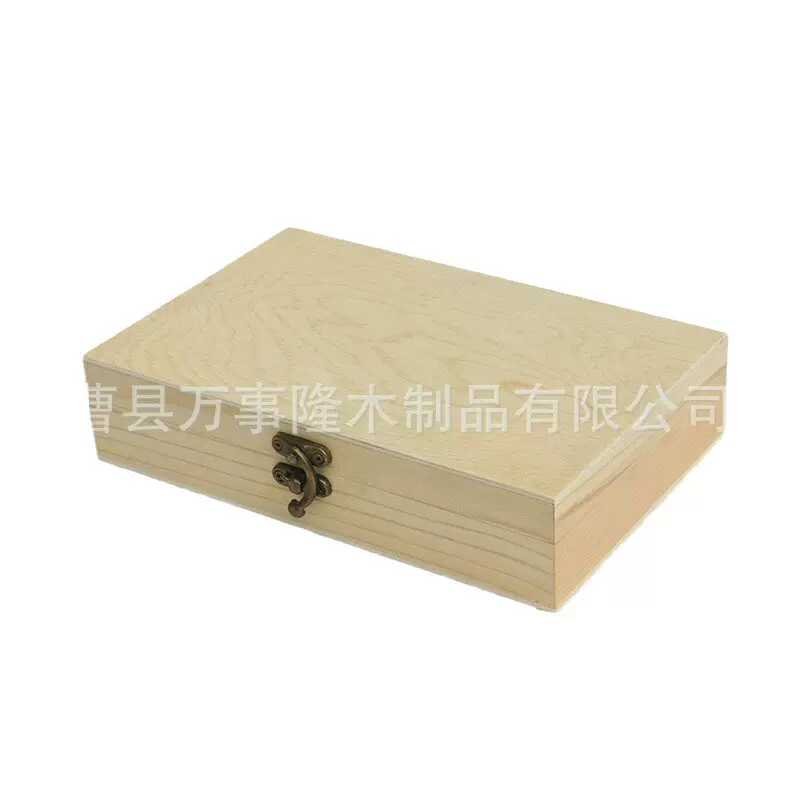 翻盖木制雪茄盒 创意雪茄收纳包装节日便携简约雪茄木盒画画笔盒