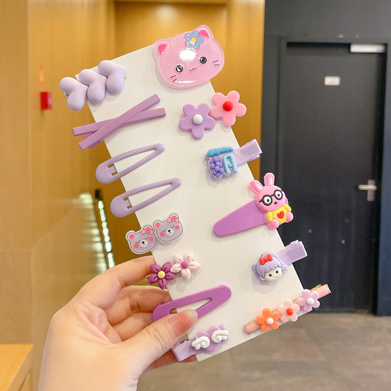 Clip de verano Corea del Sur lindo traje roto horquilla Accesorios para el cabello para niños