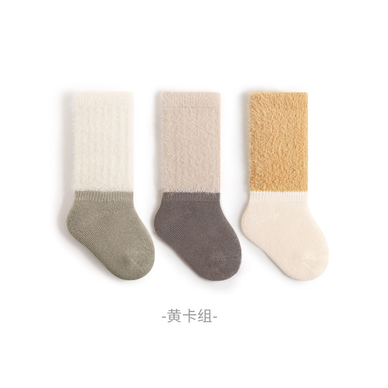 2024 invierno nuevo calcetines para bebés recién nacidos, calcetines para bebés recién nacidos, calcetines para niños y niñas