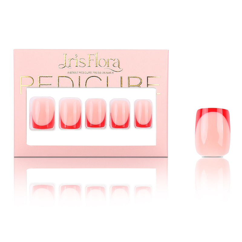 French Nude Pink Simple Wearable Nails, Detachable Short Square Toe Nail Tips, Classic Elegant Handmade Nail Art Patches Wholesale French Nude Pink Simple Wearable Nails, Detachable Short Square Toe Nail Tips, Classic Elegant Handmade Nail Art Patches Wholesale