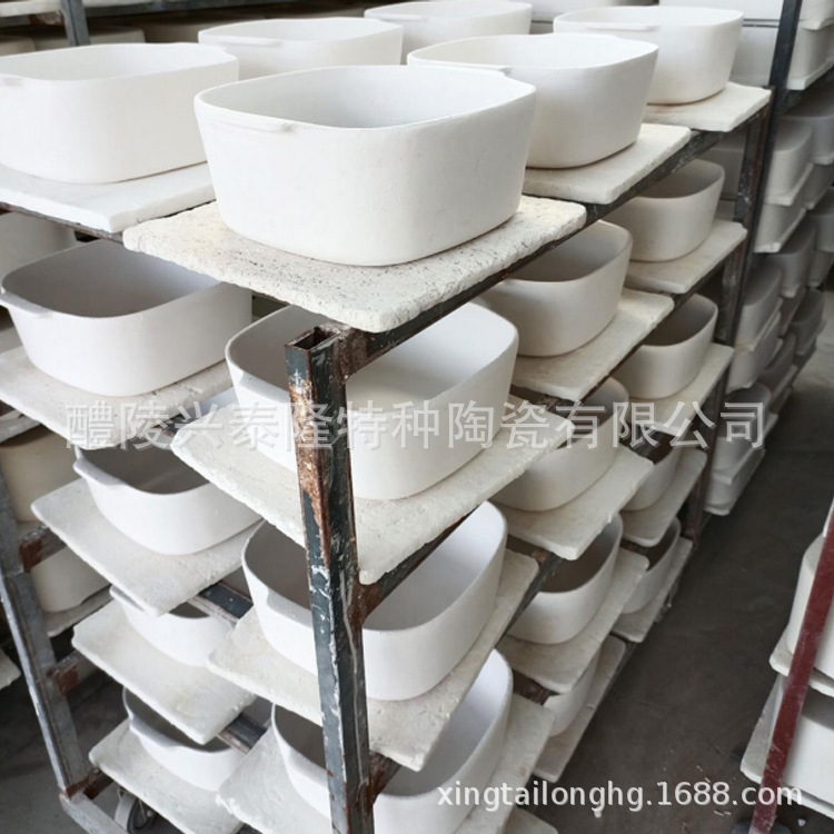 高温锂质低膨胀陶瓷坩埚