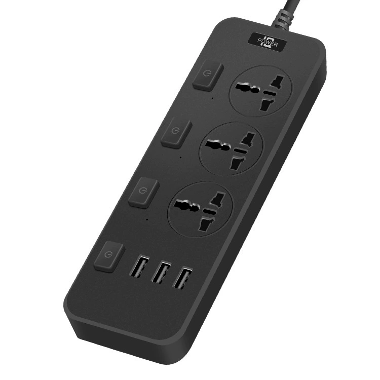 Поставка питания через границу многодырумная USB розетка 3-孔Exclusive beauty вилка с多开关 встраиваемая бытовая рядовая розетка много вставок и оптом