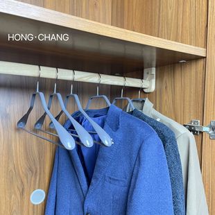 Wide shoulder non-slip seamless clothes hanger for home suit drying clothes anti-shoulder corner slip hanging clothes hanger thickened super weighted suit trousers