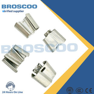 C- shaped clamp railway cable fixing clamp profiled aluminum clamp taper clamp terminal wedge clamp