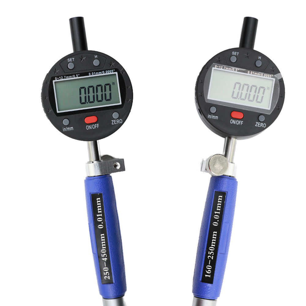 160-250/250-450mm数显预制数内径量表缸径表内径规百分表批发