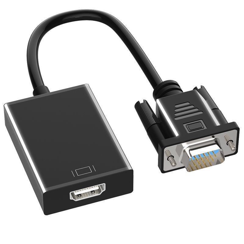 Vga to HDMI Converter with Audio and Power Supply Vga Male to HDMI Female Audio Display Hd Adapter Cable Vga to HDMI Converter with Audio and Power Supply Vga Male to HDMI Female Audio Display Hd Adapter Cable