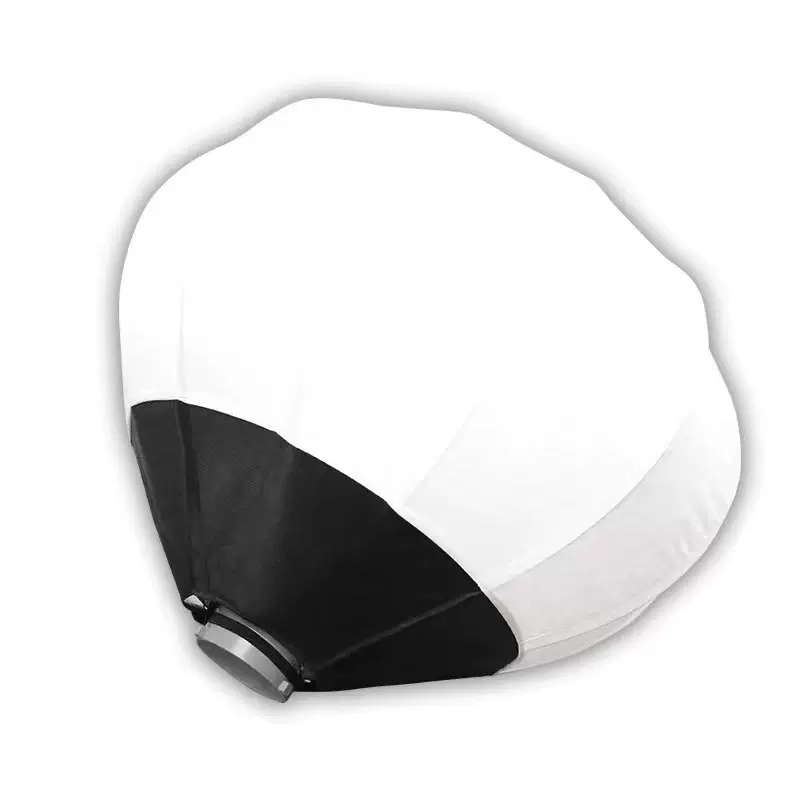 65cm球形柔光箱柔光球摄影摄像器材便携式直播补光灯道具灯罩柔光