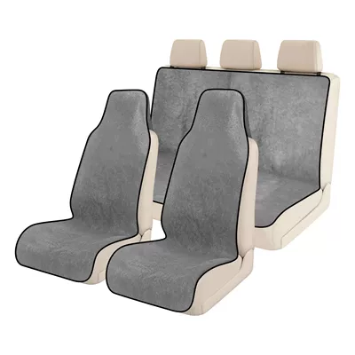 Waterproof Car Seat Cushion Amazon | Universal seat cover - gray-five-seater-universal-size