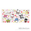 Anime Meloti Kitty Print UV DTF Crystal Standard Cup Patch is immediately torn up 24cmx11cm