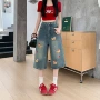 夏季新款高腰2026牛仔裤