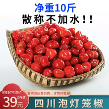 四川泡辣椒灯笼椒朝天椒泡椒牛蛙散称不加水袋装商用10斤泡珠子椒