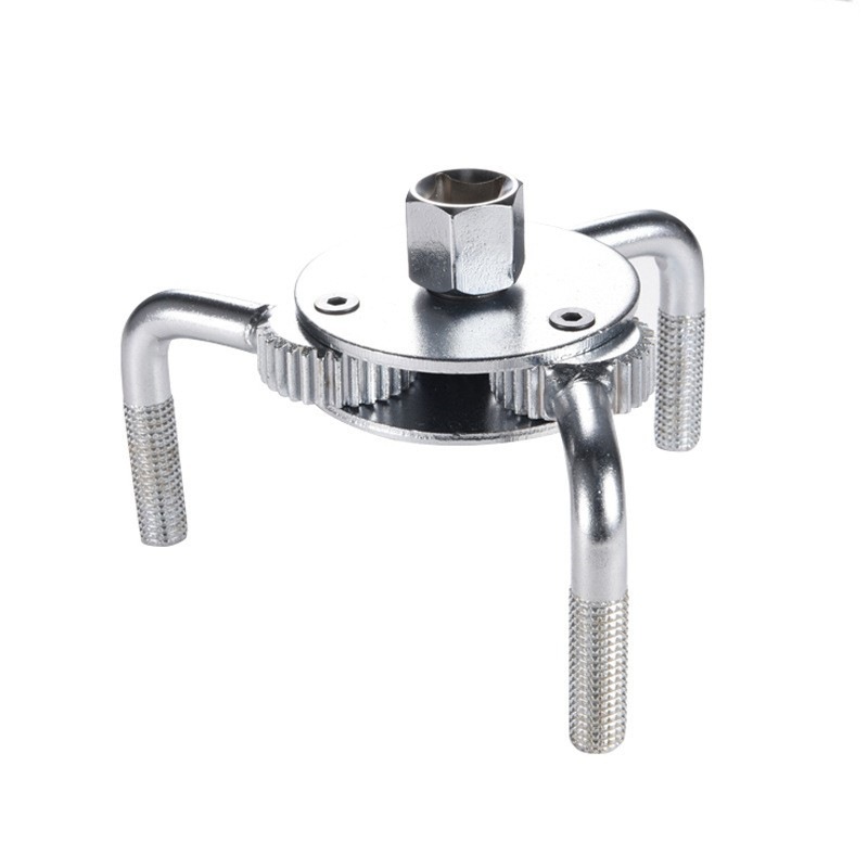 厂家供应汽车机油滤芯扳手拆滤清机器扳手可调节圆三爪扳手式拆卸