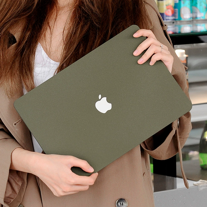 Защитный градиентный матовый чехол (для Apple) для MacBook Air/Pro, включает пленку на клавиатуру и пробки от пыли