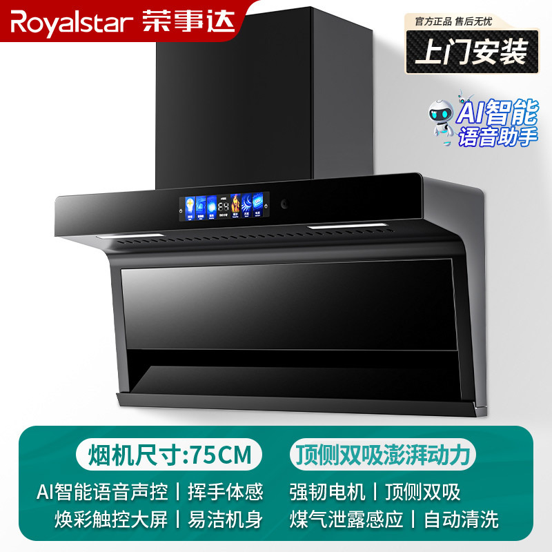Mayorista Rongshida gran aspirador doméstico nuevo lado superior doble aspirador cocina 7 tipo pequeño aspirador