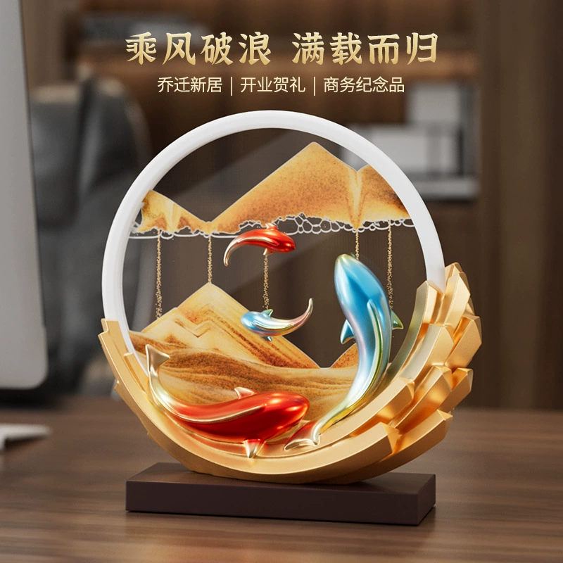 Fengshengshui из кои зыбучих песков роспись украшение высокого уровня