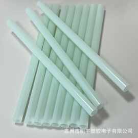 浅绿色abs塑料管直径11mm壁厚0.5玩具管环保彩色工艺品配件圆管