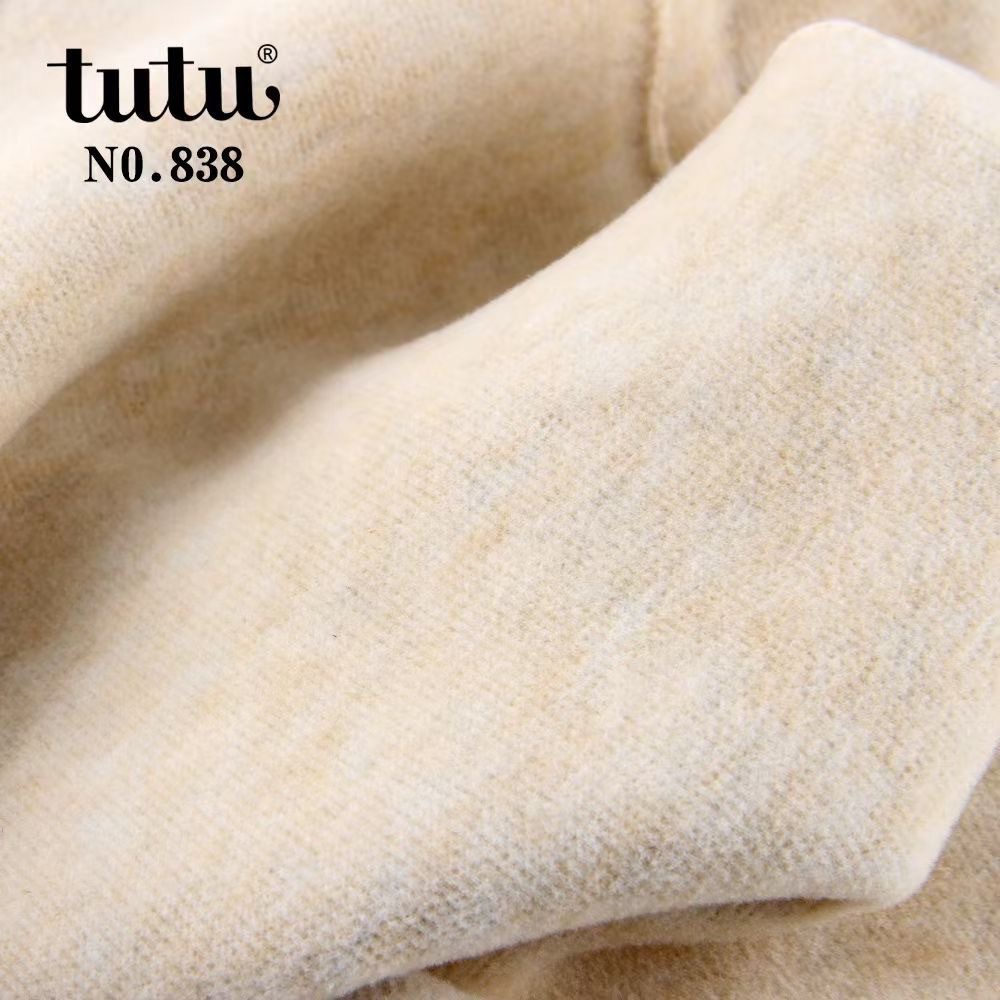 500G 여성용 발걸음 팬츠, 도톰한 겨울 울, 실크 한 켤레로 야외에서도 착용 가능한 올인원 따뜻한 팬츠