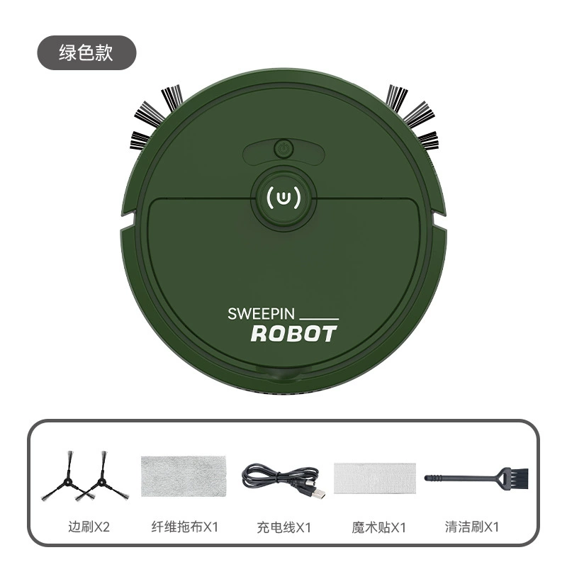 Smart robot vacuum 8388, compact fully automatic sweeper, 3 color options