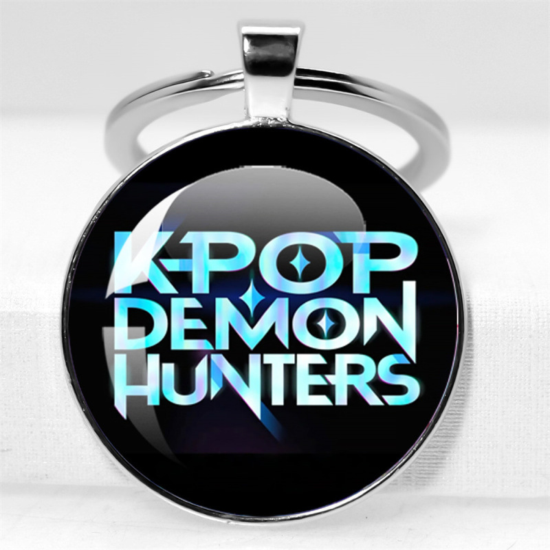 国境を越えた新しいKpop Demon Hunters魔女狩りグループHUNTER/Xタイムジェムキーホルダー|undefined
