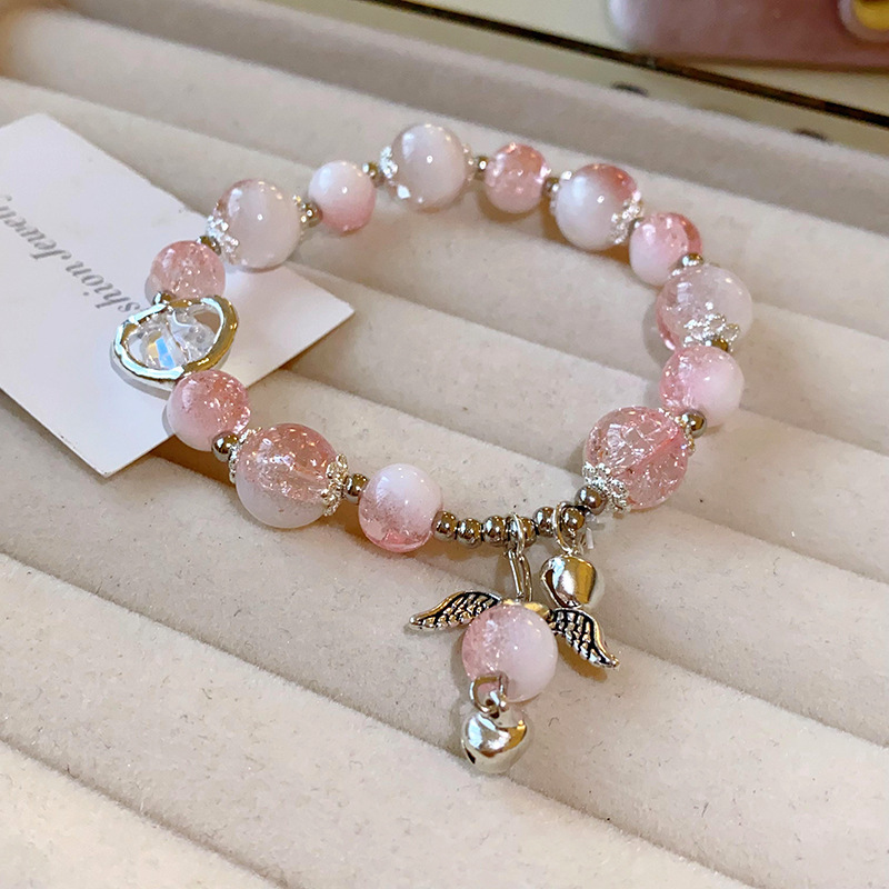 157 brazaletes - Rosa - blanco