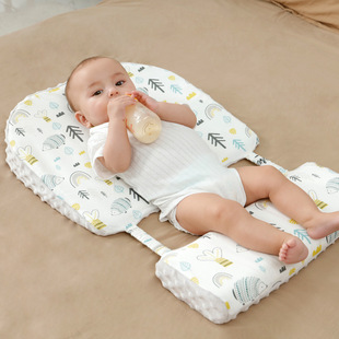 Anti-spitting Slope Cushion Doudou Anti-spitting Slope Pillow Nursing Pillow Side-sleeping Side-lying Oblique Backrest