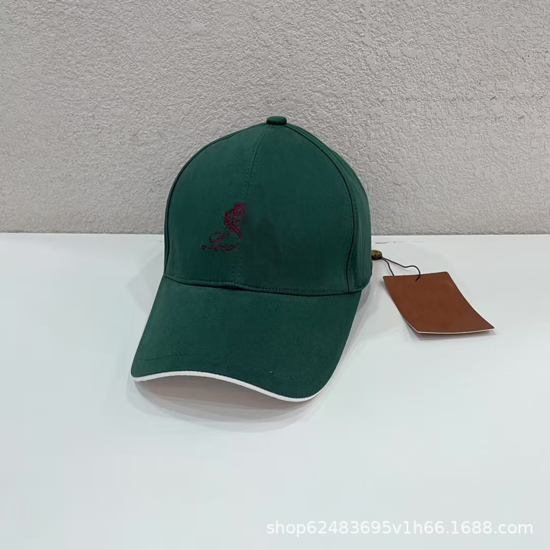 Other Embroidered Logo Cap Dark Green