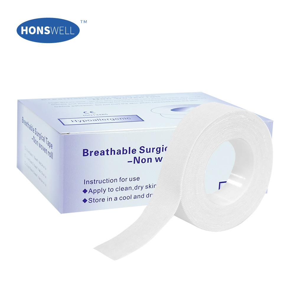 医用白色肤色棉布氧化锌胶布皲裂手脚开裂皲裂橡皮膏 英文包装