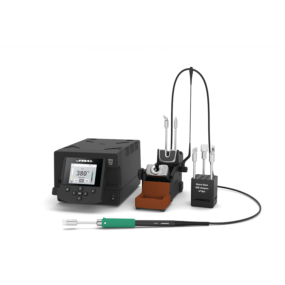 西班牙 JBC HDE-2E 高功率焊台 HD-SF 工具座 CL8499 焊嘴清洁座