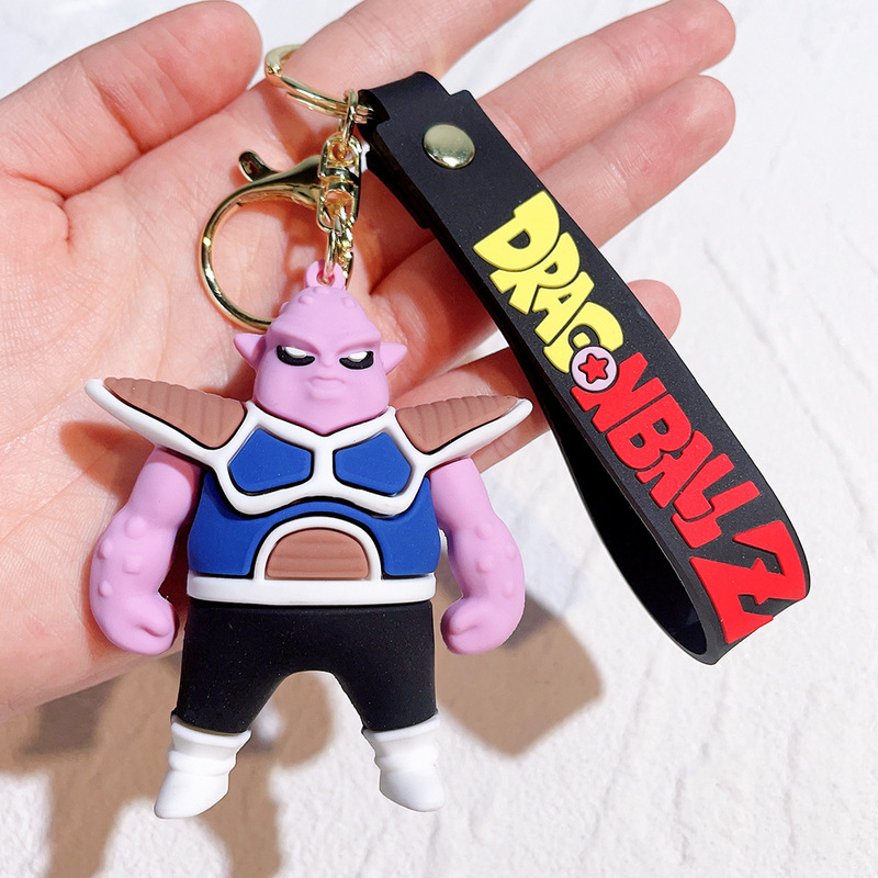 2024新しいドラゴンボールのキーホルダーのストラップのアニメの自動車のカバンは子供のプレゼントの漫画の孫悟空を飾ります。|undefined