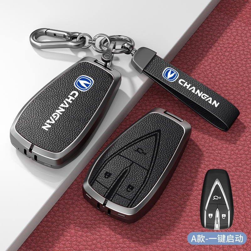 모델 A 스마트 3버튼 노블 블랙 아연 합금 쉘 + 하드웨어 팔찌