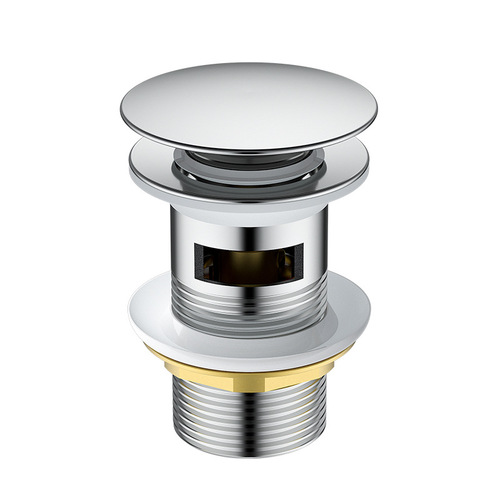 Full Copper Imported New Model Bathroom Sink Amazon Downflow Cover Overflow Hole Spring Downflow Device W CE Certified for Export