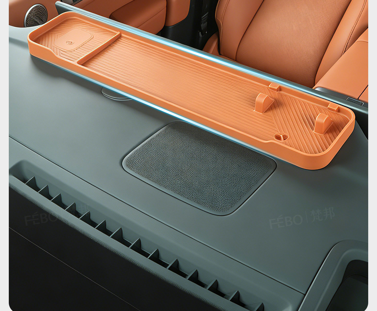 Suitable for the Ideal L6/L7/L8/L9 silicone rear-screen storage box, a special accessory for car interior storage
